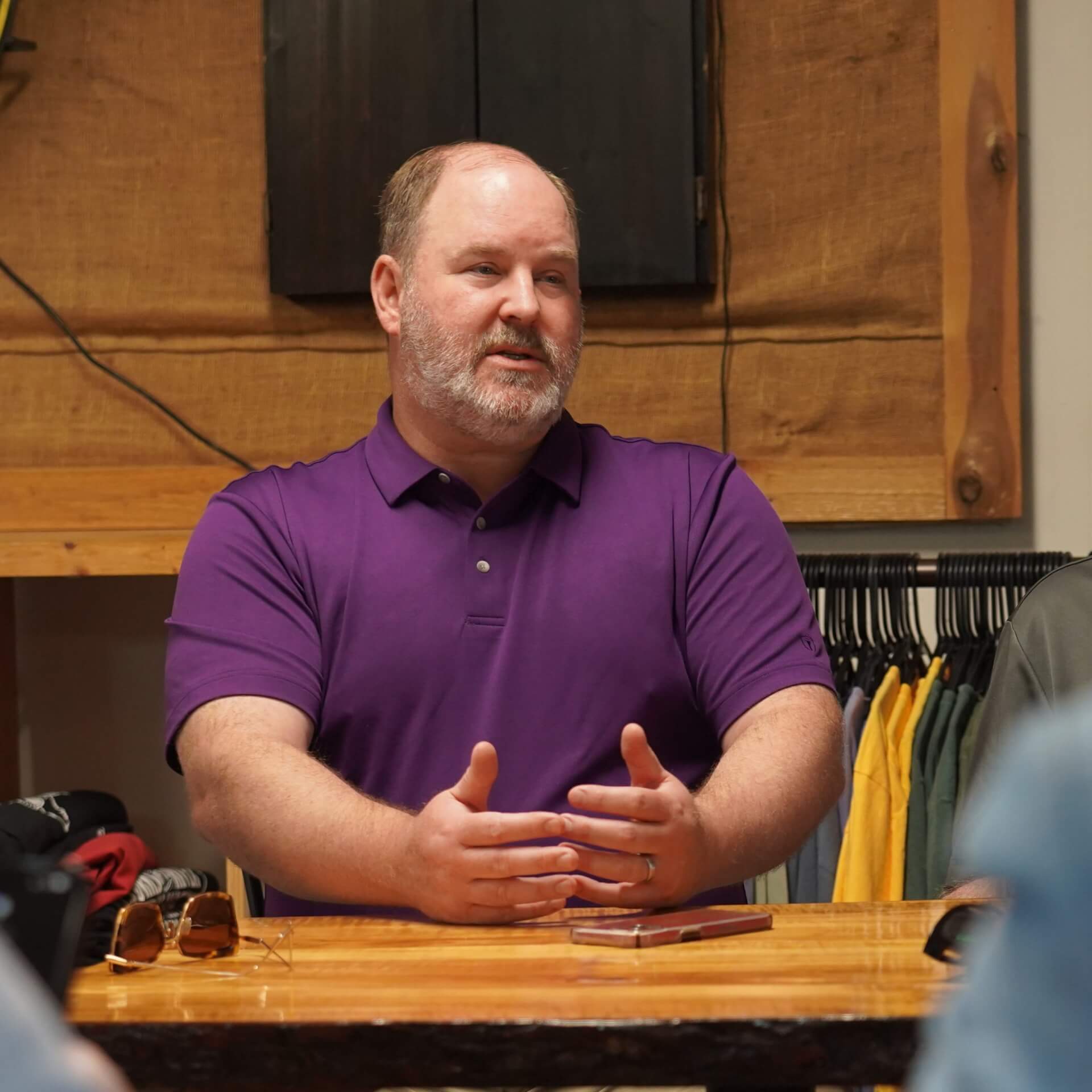 Clark Lovelace, executive director of The Transylvania County Tourism Development Authority