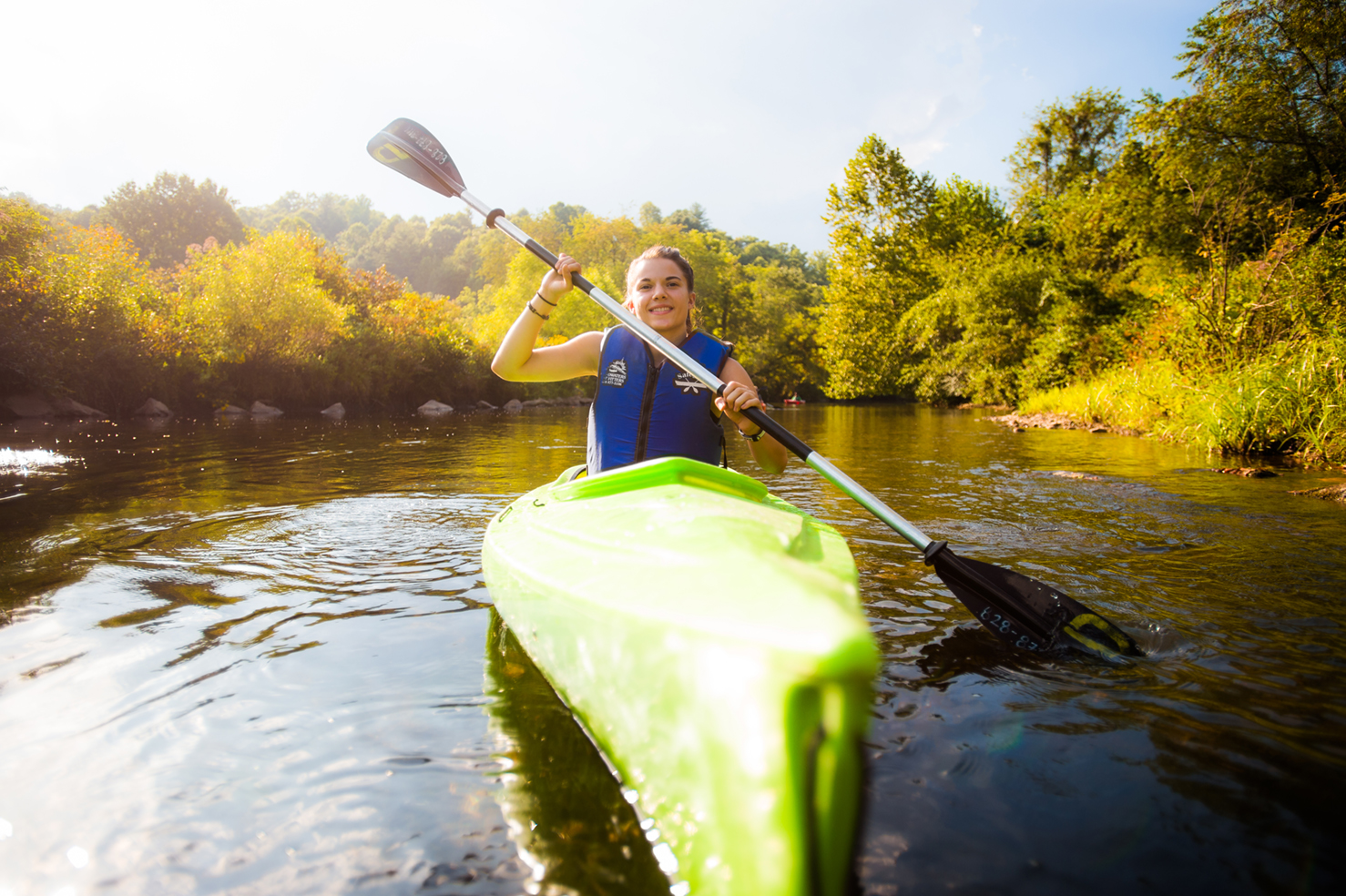 French Broad River Paddling