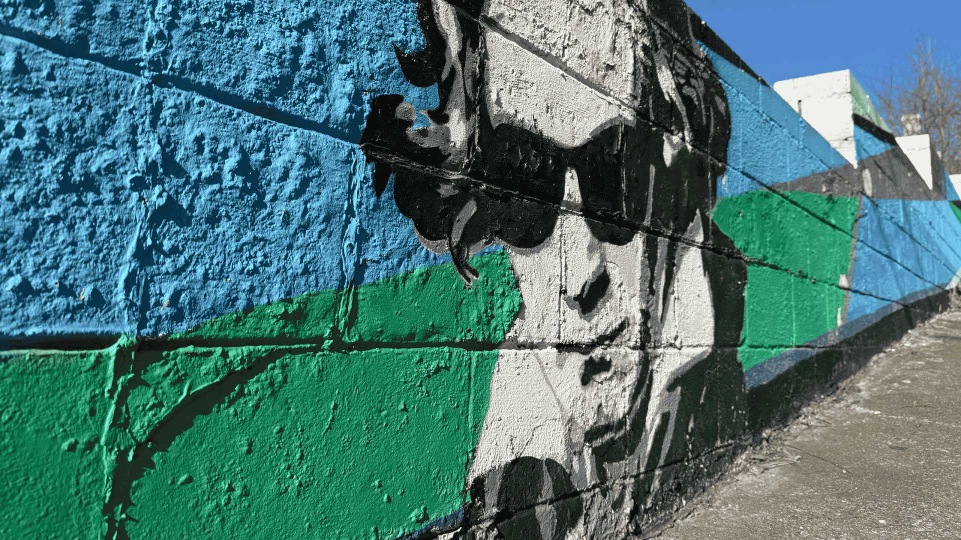 Beethoven Lives Mural at the intersection of Probart & Caldwell, paying tribute to Brevard Music Center.