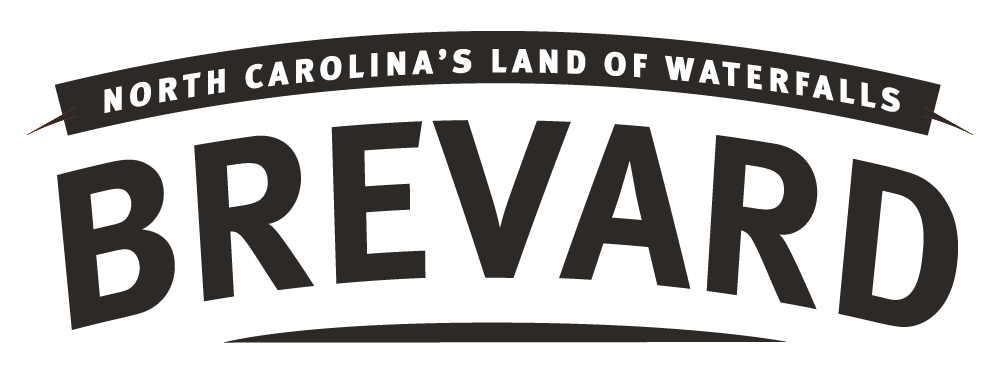 North Carolina's Land of Waterfalls Brevard Logo